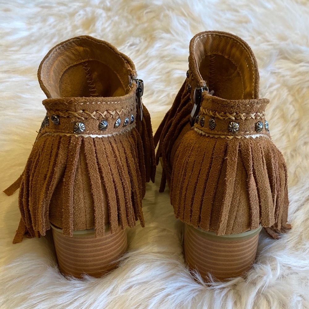 MOUNTAIN WEST TRINITY RANCH FRINGE BOOTIES - Picture 6 of 7